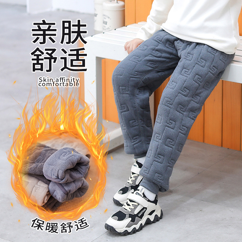 Keep warm winter trousers for boys