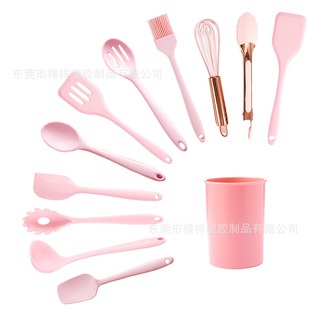 12-Piece Set of Silicone Spatulas, Non-Stick Spatulas, Frying Spatulas, Household Kitchen High Temperature Resistant