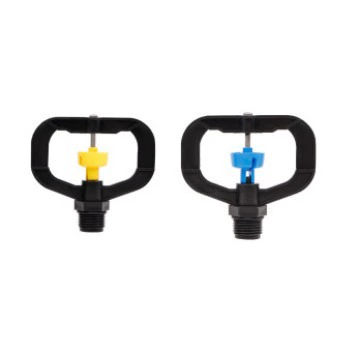 360 градусов преломления микроструйной головки микро-струйного капельного орошения вращающегося преломления микрораспылительной теплицы для озеленения газона