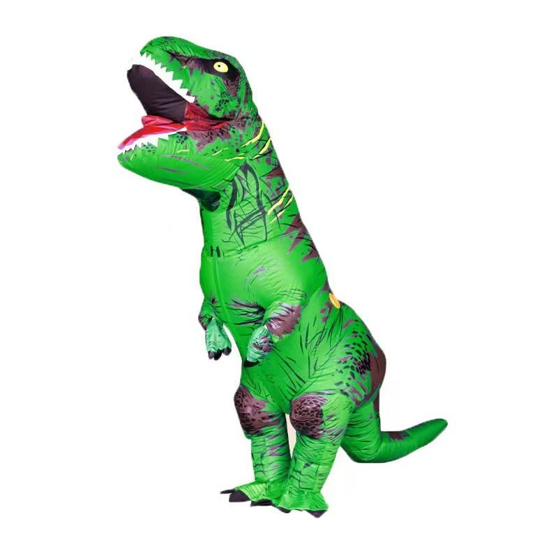Halloween transfronterizo T-Rex trajes inflables realistas trajes de espectáculo de dinosaurios trajes inflables extraños trajes de espectáculo de dinosaurios