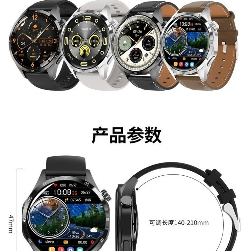 スマートウォッチ 新型 GT4pro トップモデル 新品 メンズ 多機能 スポーツ 防水 電話 大画面 超長時間スタンバイ|undefined