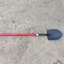 工具铲铁锹铲子园林园艺种菜移栽挖土纤维柄518直杆农用钢锹