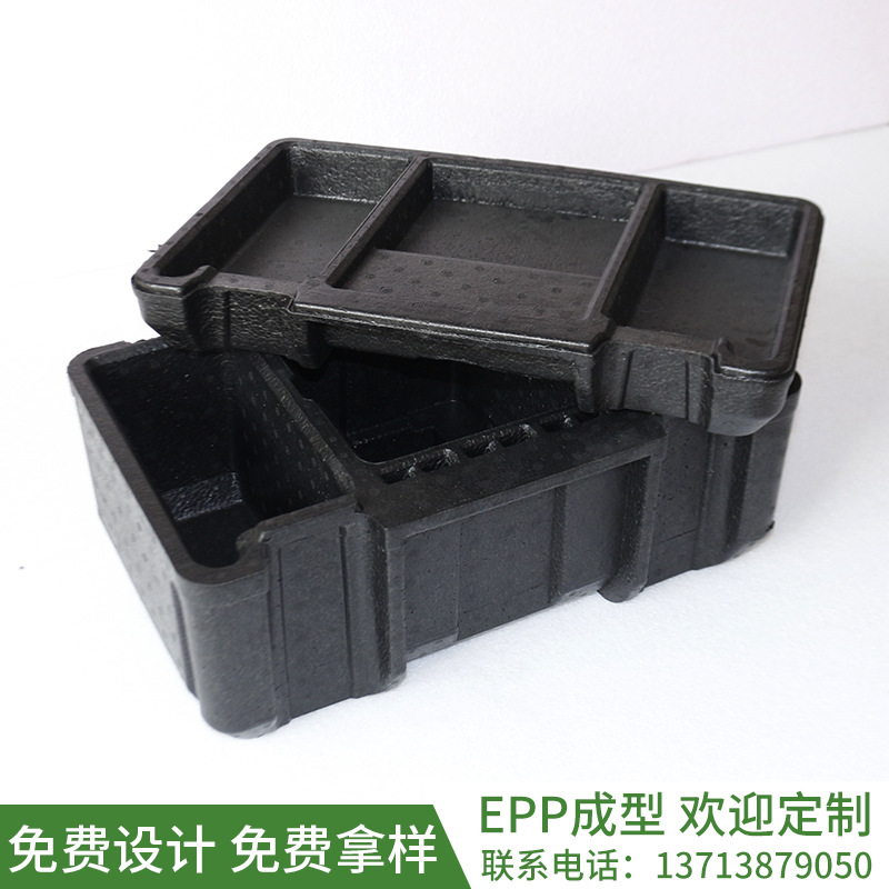 厂家定制生产水准仪经纬仪全站仪电动EPP工具箱缓冲内衬epp泡沫箱