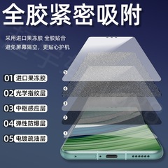 適用OPPO FindX8Pro電鍍全膠秒貼鋼化膜OPFindX7秒貼無塵倉崑崙膜