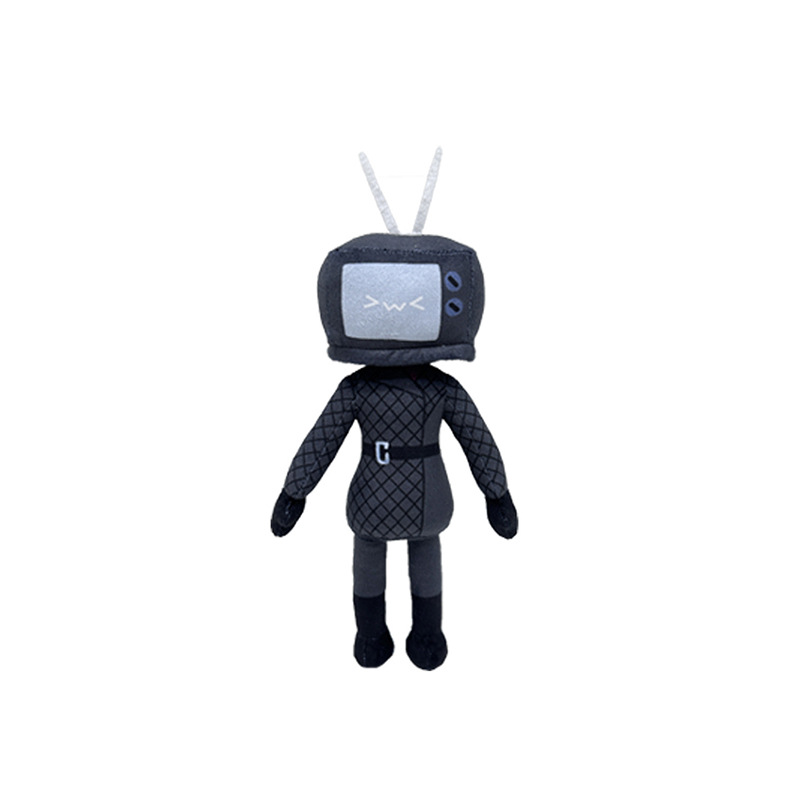 Cross-border Skibidi aseo persona Speakerman jefes Persona de audio relleno muñeca lote. Cabello