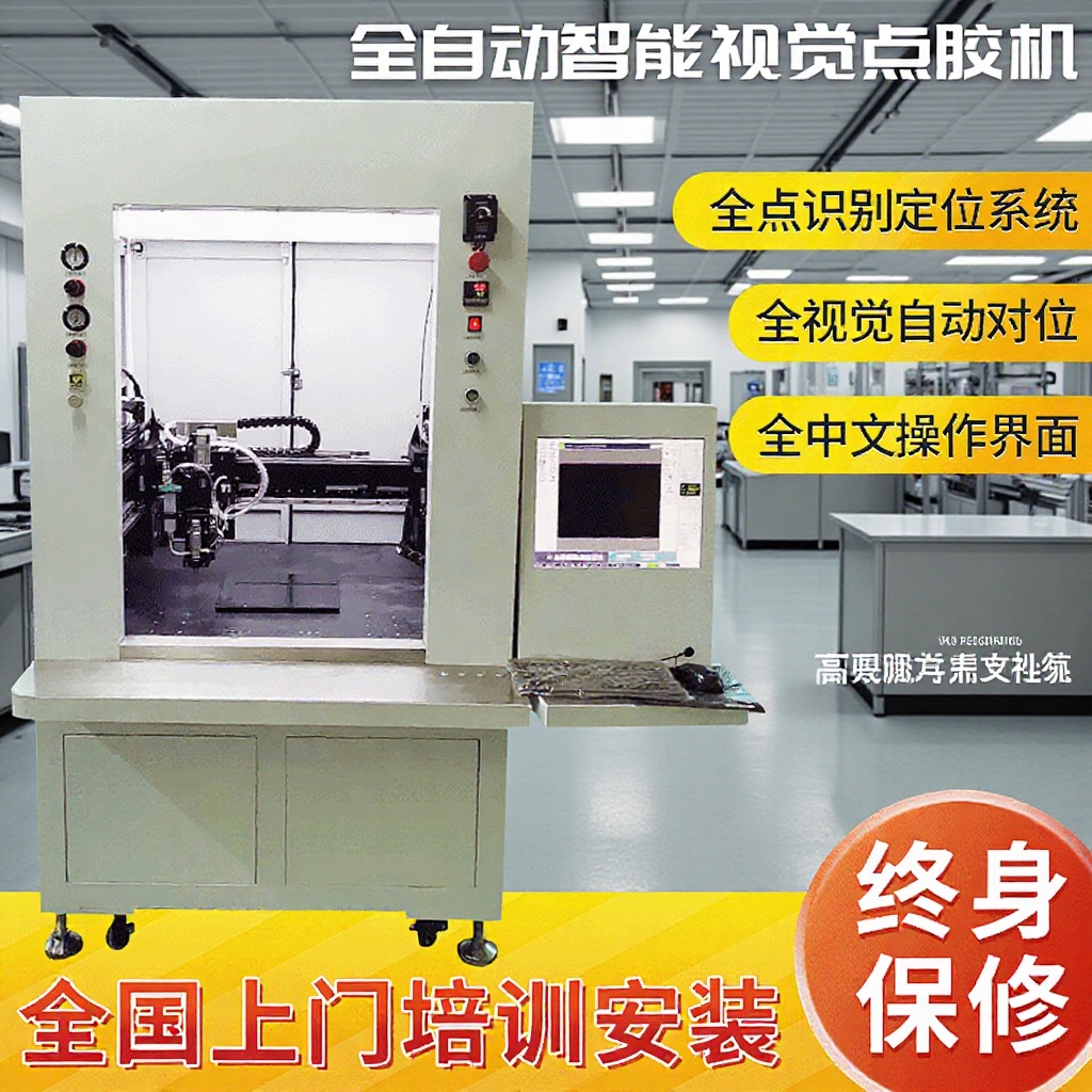 自动三轴视觉点胶机 智能定位打胶设备 ±0.01mm精度 工业级稳定