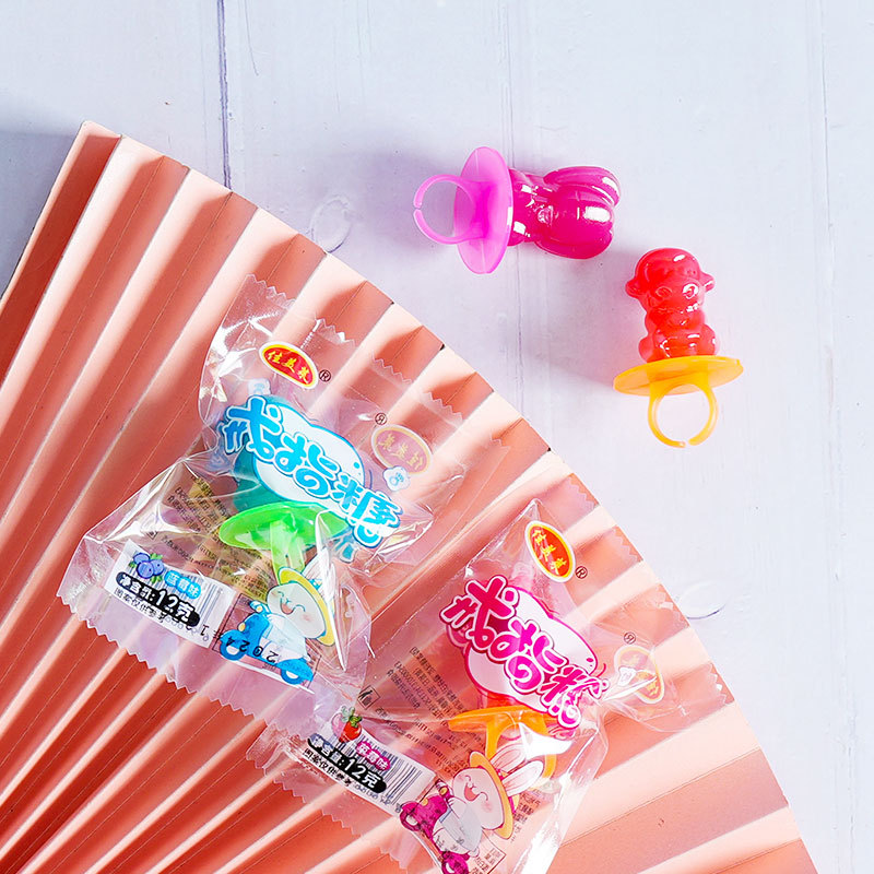 동물 모양 반지 사탕 [1개]