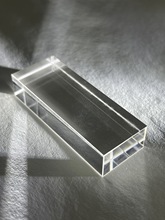 光学蓝宝石导光块 导光棒 棱镜 棒镜 医美美容仪用导光玻璃晶体