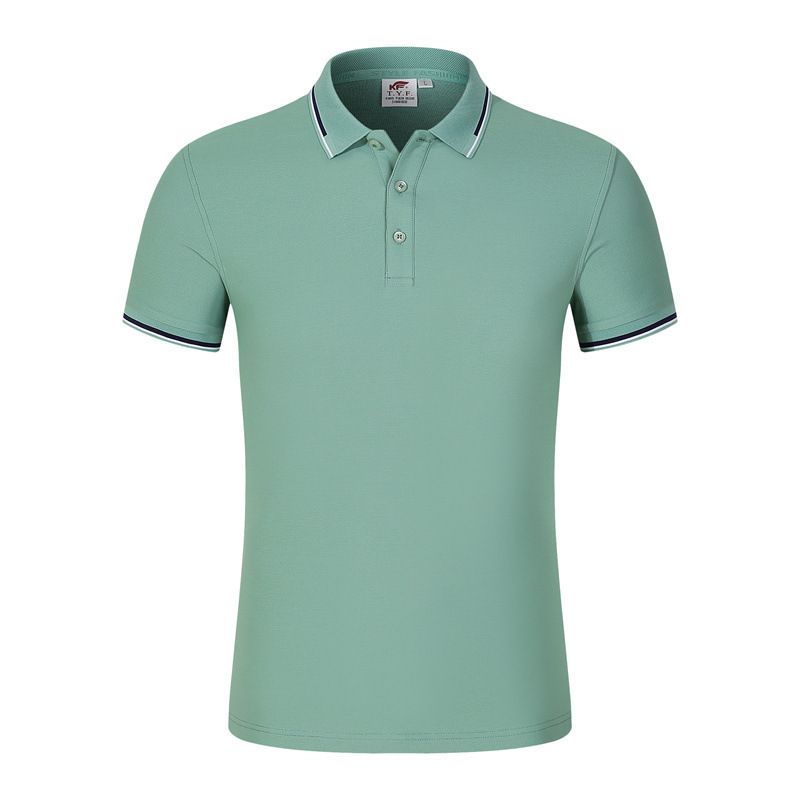 TYF1682#말차 그린 스트립 면 60% 속건성 섬유 40%