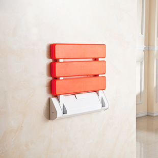 Bathroom Folding Stool Wall-Mounted Wall Chair Bath Chair Bathroom Elderly Shower Chair Wall Chair Door Shoe Changing Stool