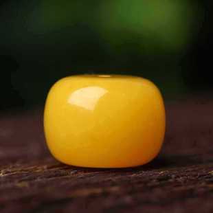 Beeswax Single Bead Amber Button Wheel Bead Abacus Bead Loose Bead Round Bead Cultural Accessories Jewelry Accessories