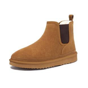 U 18749 Thick Sole Warm Chelsea Boots ��ױ�ůѩ��ѥ ��