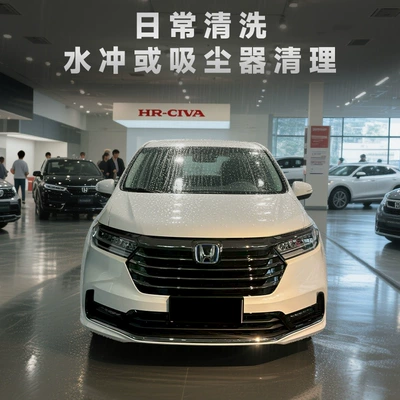 Honda Odyssey anti-insect net, custom-made for the vehicle, one-piece injection molded front grille protection net to prevent mosquitoes, insects, and willow catkins