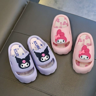 Детские сандалии Sanrio Kuromi для девочек нескользящие с закрытым носом