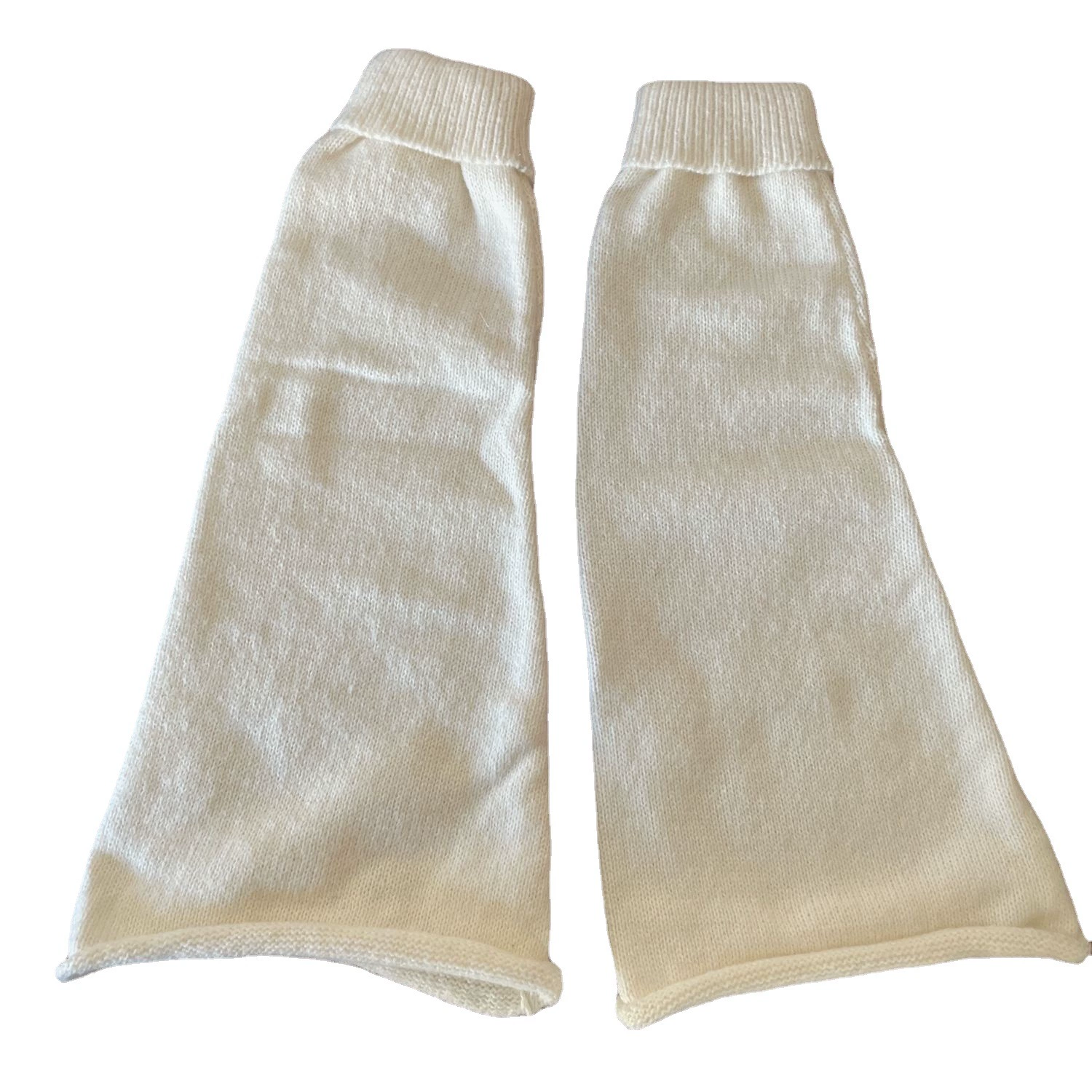 Demi-season megaphone, woolen keep warm knee pads, gaiters, fitted, loose fit