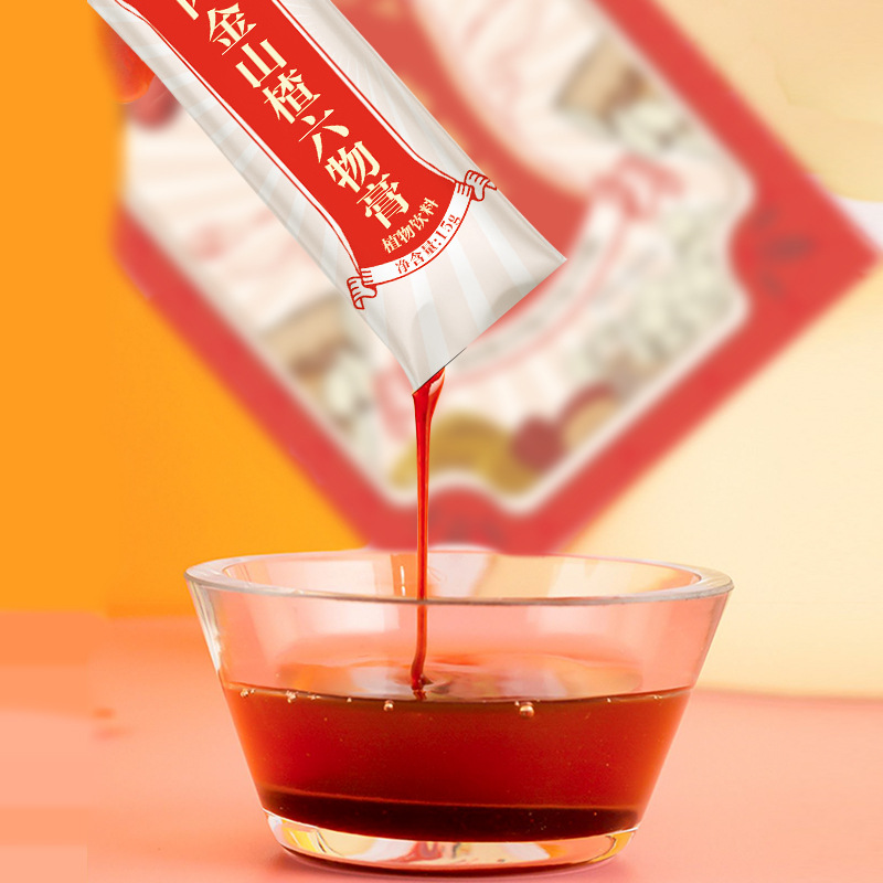 Baby Hawthorn Chicken Golden Chinese Yam Hawthorn Six Herbs Paste Children's Six Herbs Paste Regulating Appetite Stomach Accumulated Food Rod Paste