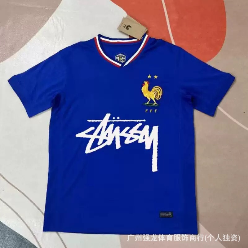 Stussy斯图西球衣弗拉门戈国米意大利纪念版葡萄牙日本短袖足球服|undefined