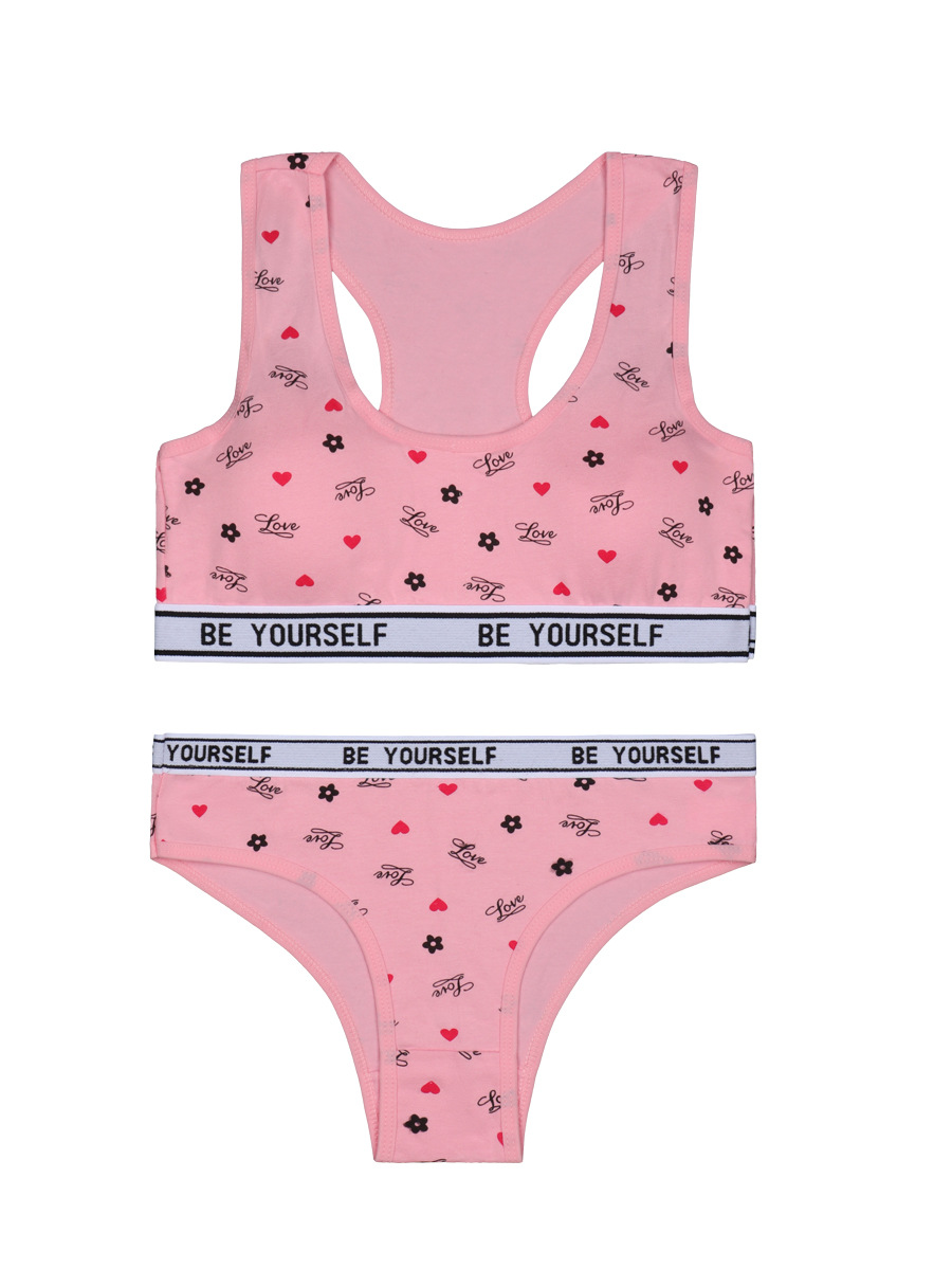 Ropa interior para niñas 10-14 años, período de desarrollo, sujetador, chaleco, deportes, correr, copa fija a prueba de golpes, chaleco a prueba de golpes, niño grande