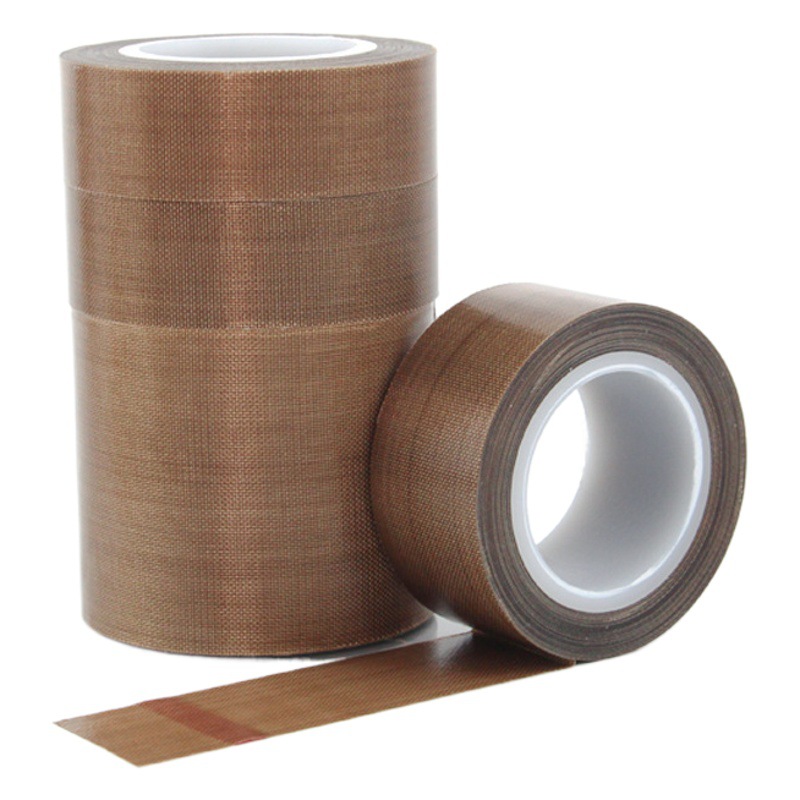 Teflon cinta de alta temperatura aislamiento térmico resistente al desgaste máquina de embalaje máquina de sellado de bolsa de vacío café blanco negro teflón tela de alta temperatura