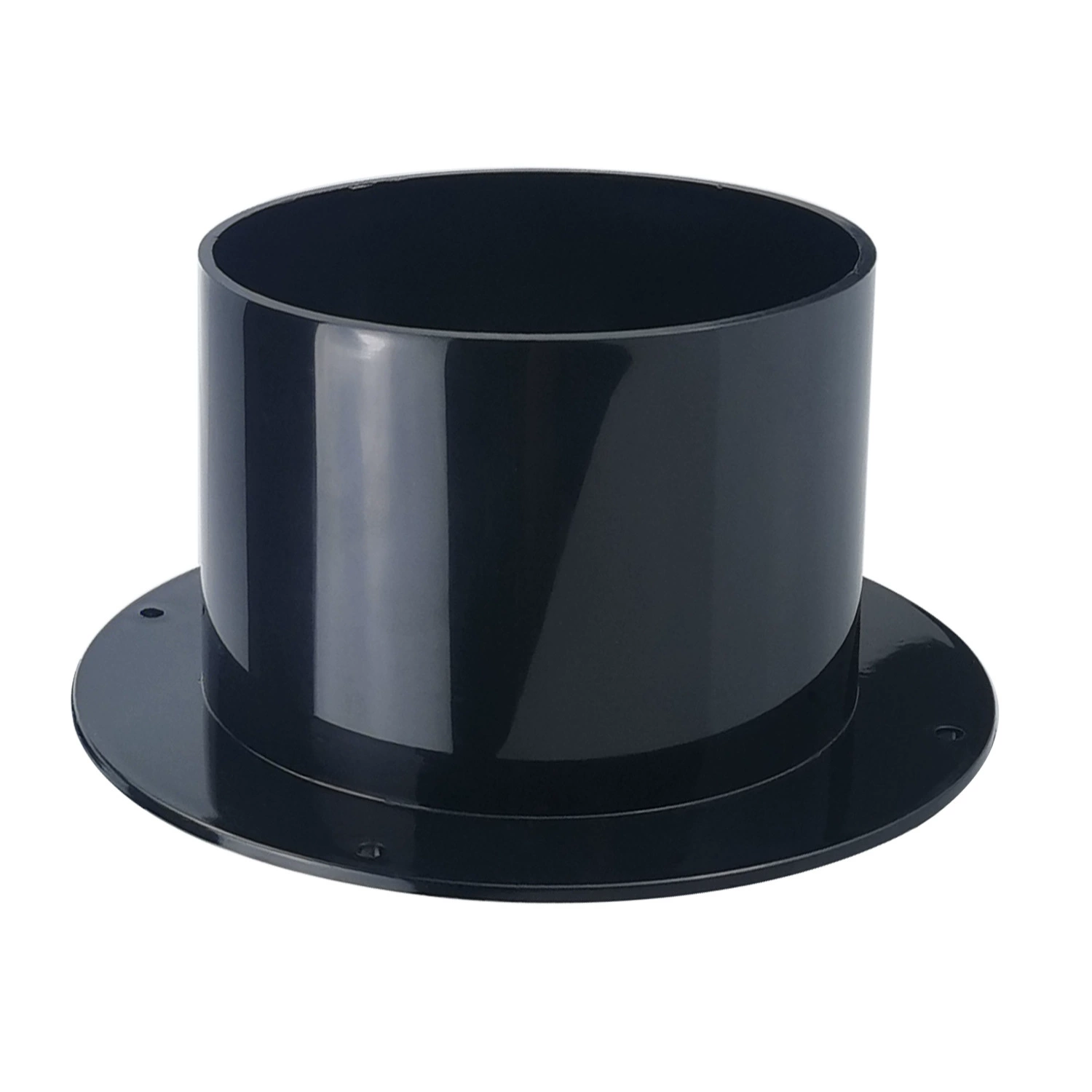 Обменник свежего воздуха из АБС-пластика воздуховод круглый фланец Прямой интерфейс преобразования выхода воздуха Фланцевое соединение вентилятора