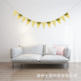 场地布置道具;吊旗/三角旗