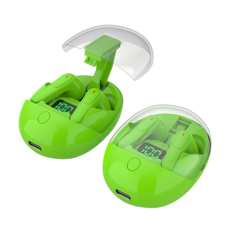 プライベートモデルProOne弾蓋bluetoothイヤホンデジタル表示入耳式5.3自慢ゲーム透明倉bluetoothイヤホン|undefined