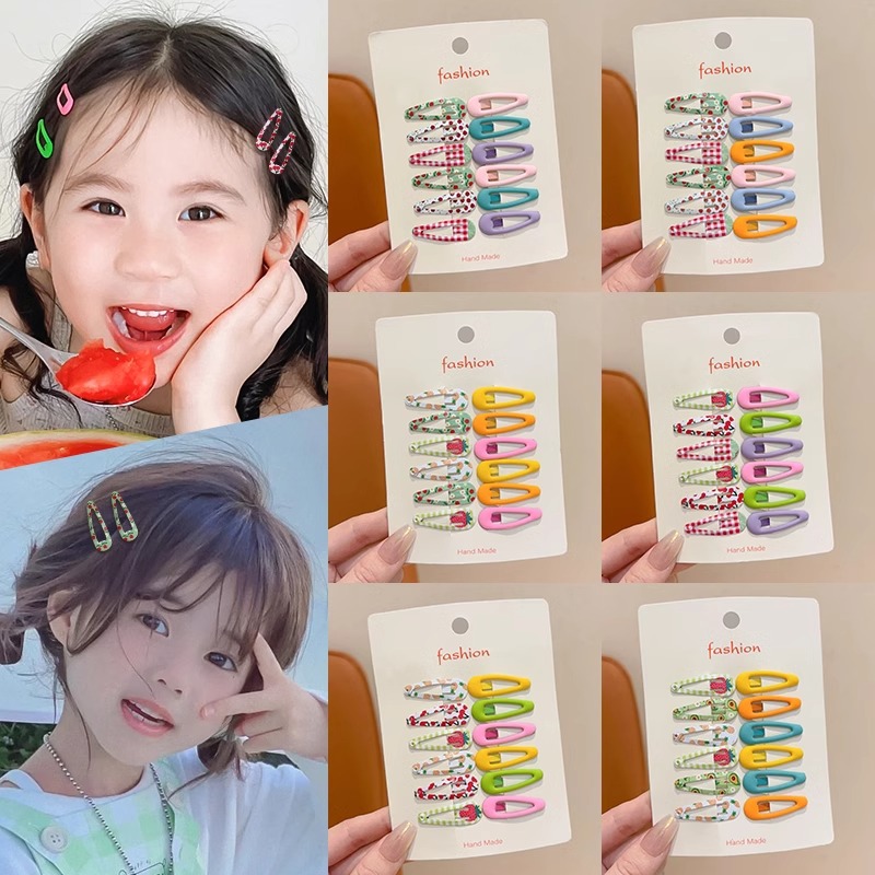 Niños de dopamina clip de cabello de color niñas lindas bebés clip de cabello rotos no dañan cabello pequeño clip de cabello BB clip lateral