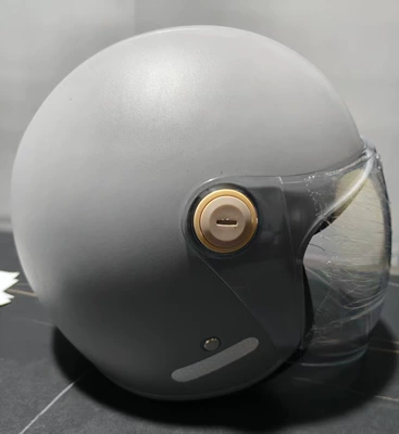 Electric Vehicle Helmet New National Motosiklet kaskı (dəbilqə) - nado-gray