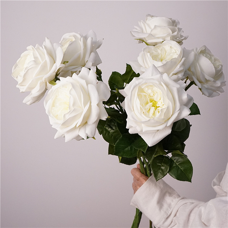 Moisturizing Rose Juliet Austin Decoration for Living Room Coffee Table Dining Table Photography Artificial Flower High Simulation