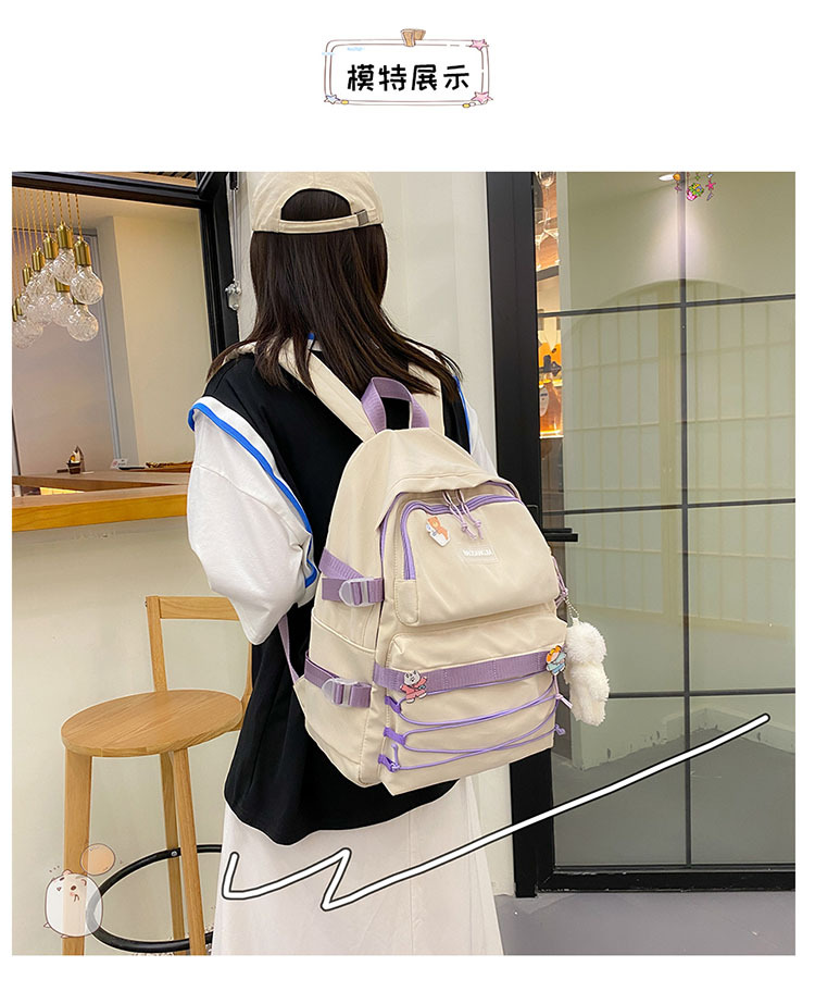 Schoolbag for Women 2021 New Korean Harajuku Style High School Student Backpack Lightweight and Large Capacity Casual Backpack for Women Wholesalepicture4