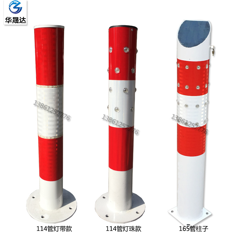 Columna de advertencia de destello solar LED tráfico desvío de vehículos señal de guía venta directa de fábrica soporte personalizado