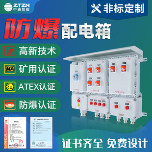 Explosion-Proof Lighting Distribution Box Non-Standard Design Explosion-Proof Wiring Button Box Explosion-Proof Lighting Power Distribution Box Carbon Steel Box