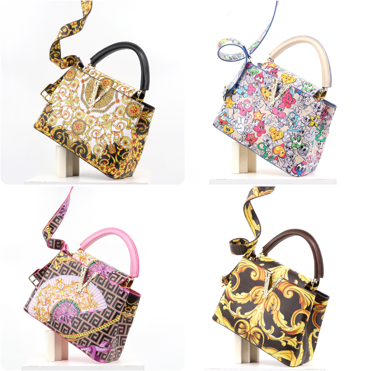 Women's bag portable crossbody printed bag high quality women's bag_voghion.com
