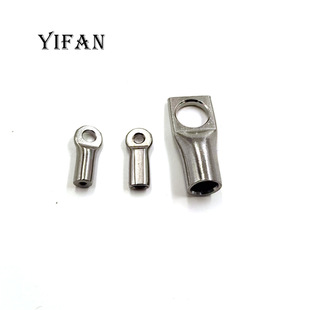 Cross-border in stock stainless steel mini eye connector wire rope threader connector terminal