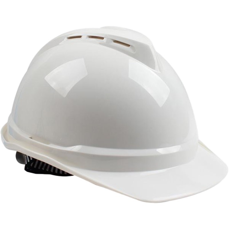 MSA/梅思安 10146671 V-Gard500豪华型白色ABS安全帽带透气孔