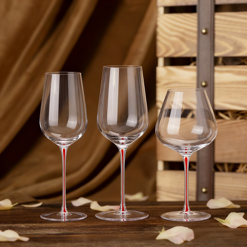 Red Stem Blue Stem Red Wine Glass Crystal Glass Large Capacity Goblet Set Light Luxury High-End Home Wine Glass Red Stem Blue Stem Red Wine Glass Crystal Glass Large Capacity Goblet Set Light Luxury High-End Home Wine Glass
