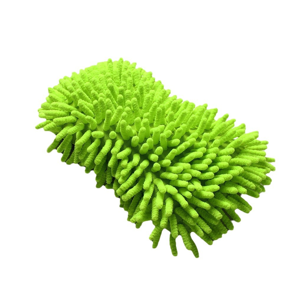 WUJI suministro directo de fábrica de microfibra chenille esponja bloque de limpieza lavado de coches de limpieza Herramientas de limpieza de pintura de coches