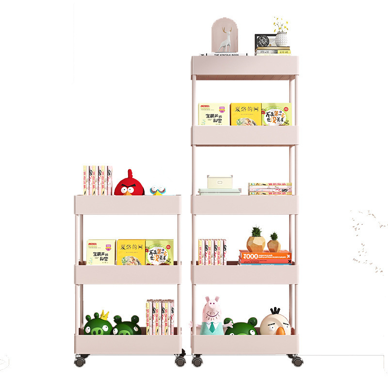 Estantería estante de almacenamiento de piso cocina cabecera móvil carro escritorio almacenamiento estrecho pequeño hueco estante