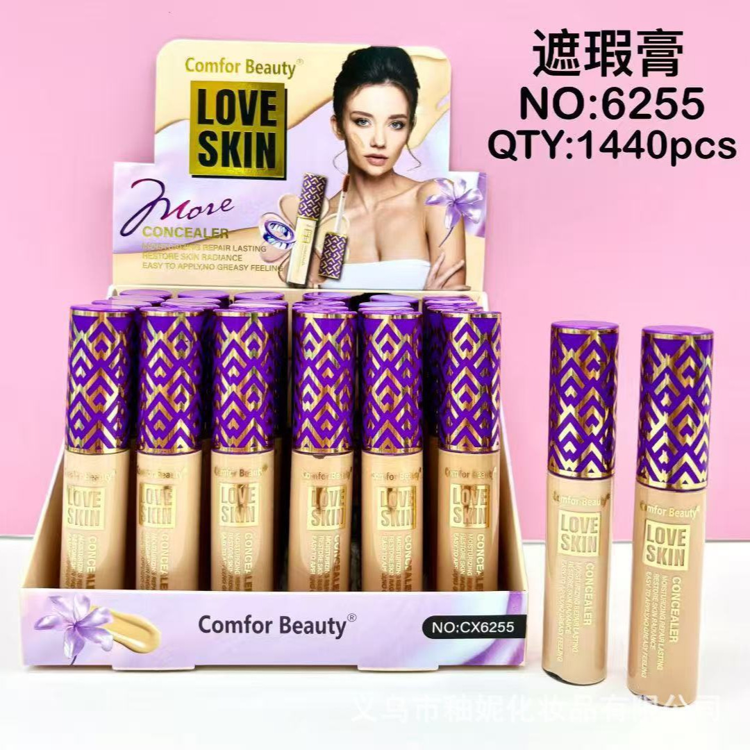 Corrector Facial Líquido Impermeable y de Larga Duración para Rostro