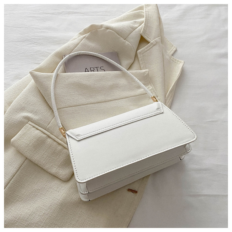 Personalized and Minimalist High-quality and Versatile Korean Version Bag for Women's Bag 2024 Spring New Car Sewn Single Shoulder Underarm Handbag_voghion.com