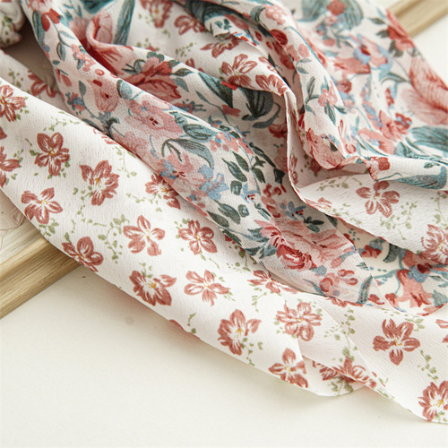 Summer Silk Scarf with Fringe, Lightweight and Fresh, Instagram Style, Large Quantity Supply of Women's Hair Ties, Bow Ties, and Streamers