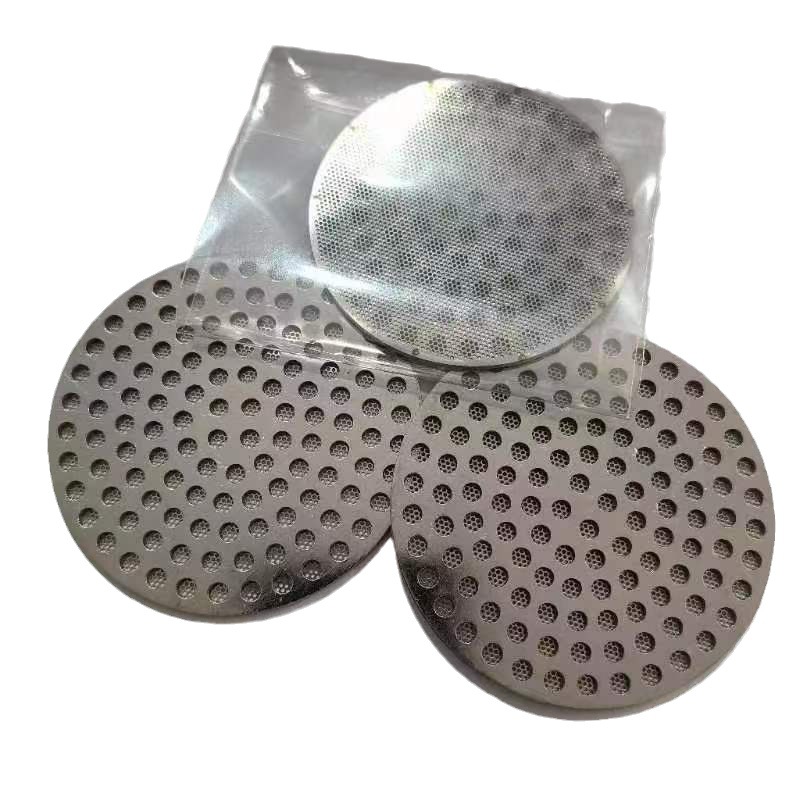 Malla de filtro de café grabado máquina de café malla de filtro 53mm/58mm doble capa 100cm red de distribución de agua secundaria