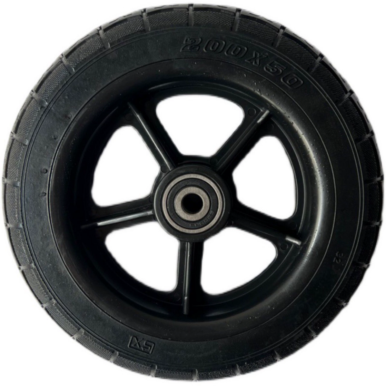 200x50 сплошная шина 8inch Переднее колесо Little Dolphin, полный комплект колес, встроенные аксессуары для колес