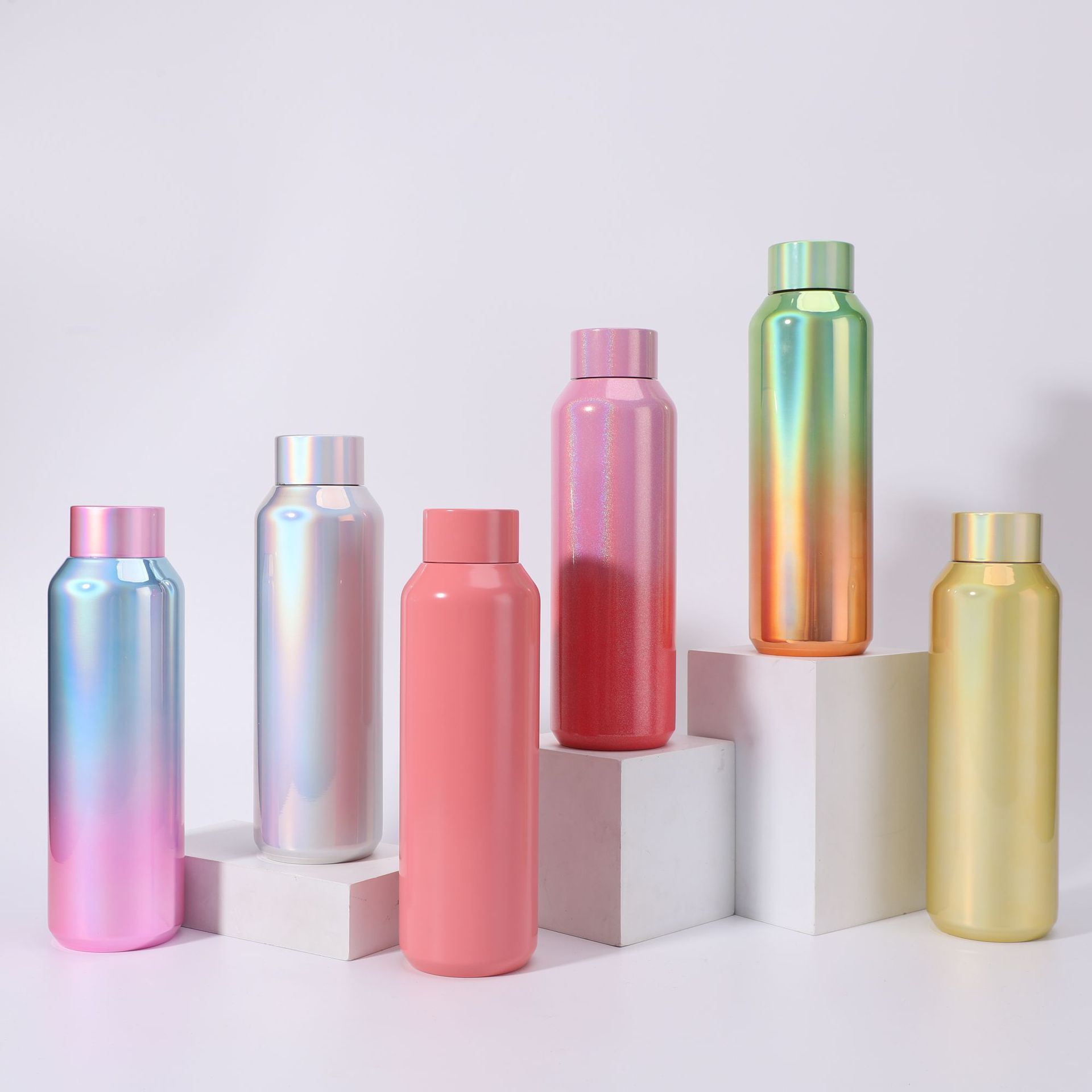 跨境新款高颜值小口瓶316不锈钢保温杯户外便携车载运动水瓶批发