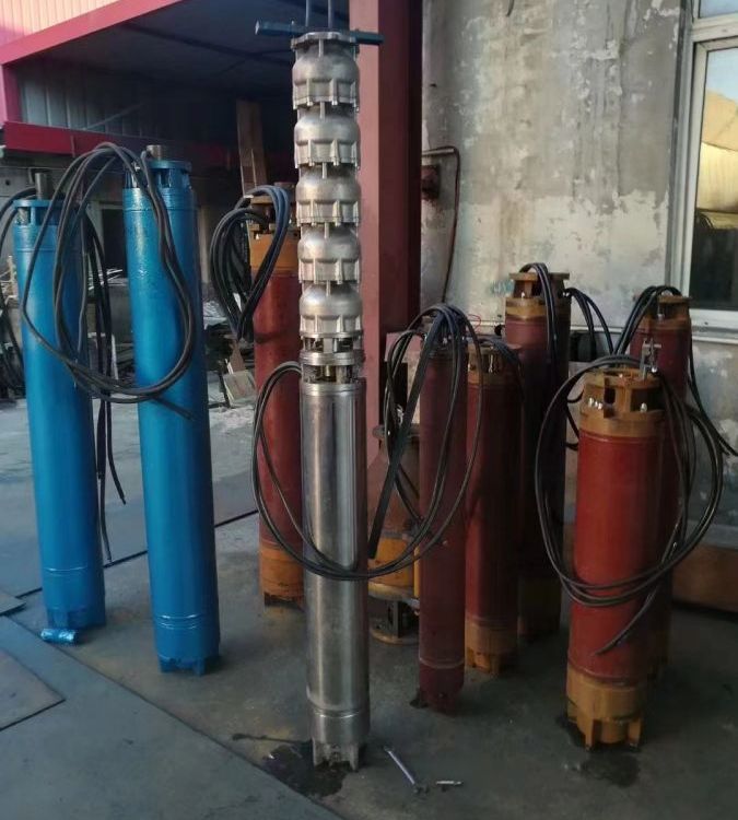 库特泵业不锈钢深井潜水泵电机多级高扬程立式清水泵