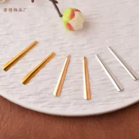 Diy ювелирные аксессуары электрофорез с высокой степенью защиты цвета веерообразный пластина шаг за шагом кисточка подвеска древняя головная уборка волос