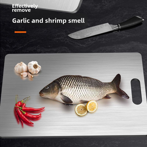 316 stainless steel cutting board thickened moisture-proof cutting board super large mold-proof chopping board home kitchen large cutting board panel