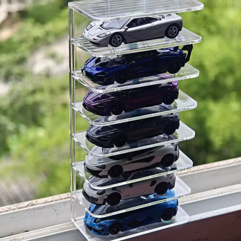 1:64 Car Model Storage Rack Toy Car Model Car Domeka Display Rack Hot Wheels Beauty High Storage Rack