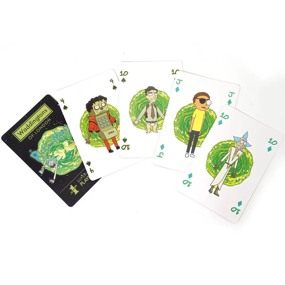 Rick and Moddi Rick and MORTY Покер Покер-клуб Даккин Настольная игра Casual Puzzle Toys