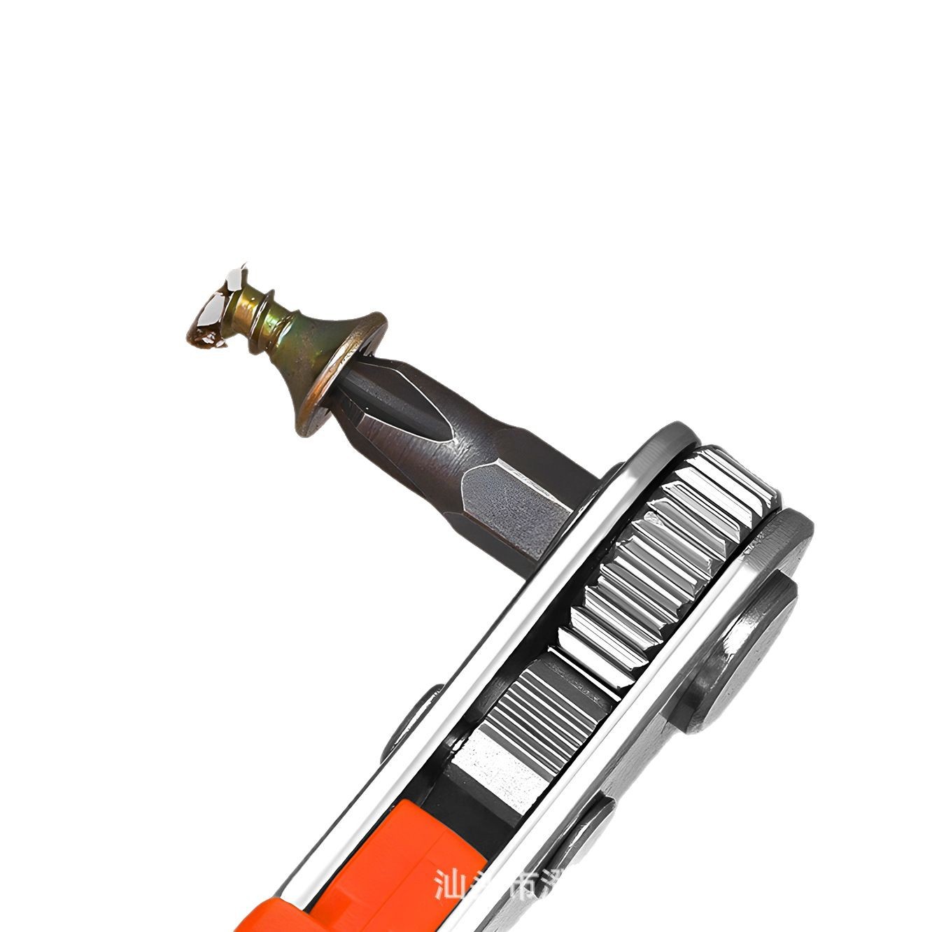 Eagle Shield Destornillador de trinquete hacia adelante y hacia atrás Llave de codo Doblador de ángulo recto